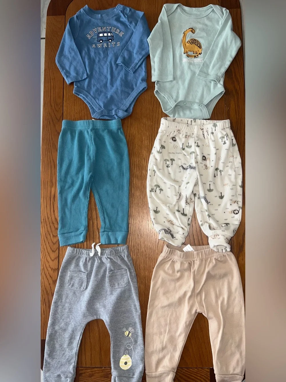 12pc Baby Boy Clothes Bundle 6-9M | Disney, Kit + Pearl, Chickpea